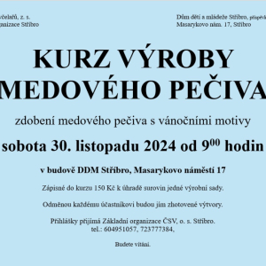 Kurz výroby medového pečiva